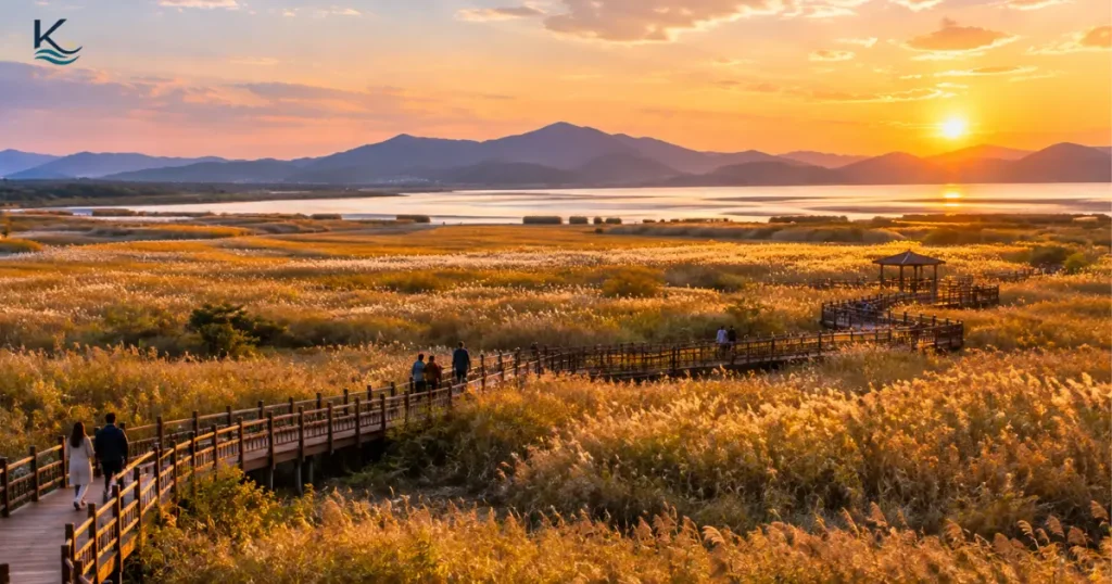 Suncheon Bay Wetlands in October